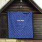 Cabo Verde Football Quilt Go Tubaroes Azuis Go - Blue - African Pride