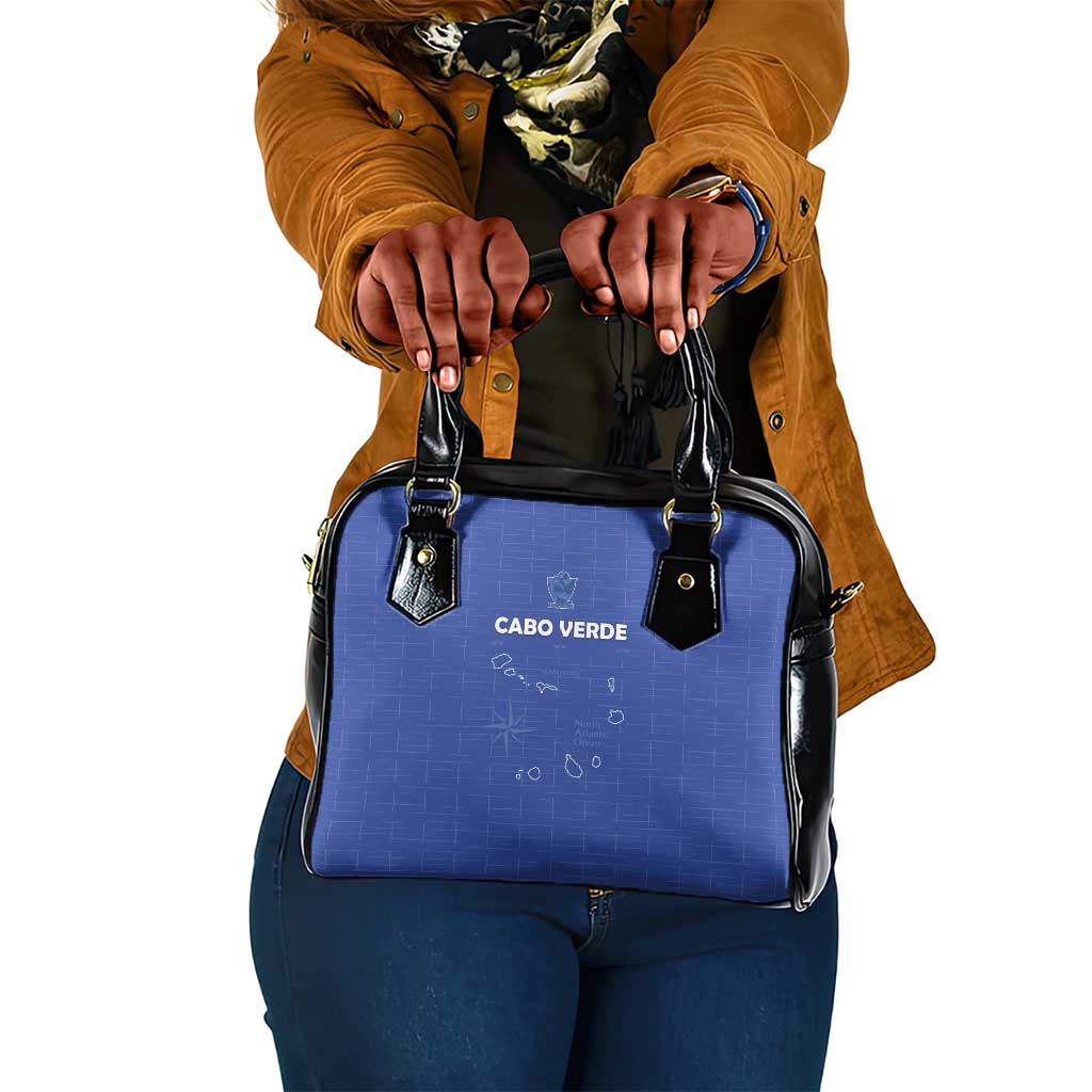 Cabo Verde Football Shoulder Handbag Go Tubaroes Azuis Go - Blue - African Pride