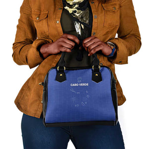 Cabo Verde Football Shoulder Handbag Go Tubaroes Azuis Go - Blue - African Pride