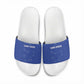 Cape Verde Football Slide Sandals Come On Tubaroes Azuis - Blue
