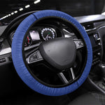 Cabo Verde Football Steering Wheel Cover Go Tubaroes Azuis Go - Blue - African Pride