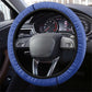 Cabo Verde Football Steering Wheel Cover Go Tubaroes Azuis Go - Blue - African Pride
