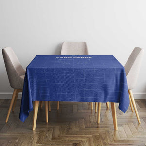 Cabo Verde Football Tablecloth Go Tubaroes Azuis Go - Blue - African Pride