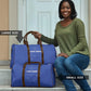 Cape Verde Football Travel Bag Come On Tubaroes Azuis - Blue