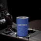 Custom Cabo Verde Football Tumbler Cup Go Tubaroes Azuis Go - Blue - African Pride