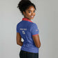 Custom Cabo Verde Football Women Polo Shirt Go Tubaroes Azuis Go - Blue - African Pride