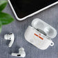Cape Verde Football AirPods Case Come On Tubaroes Azuis - White