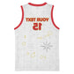 Custom Cabo Verde Football Basketball Jersey Go Tubaroes Azuis Go - White - African Pride