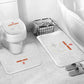 Cape Verde Football Bathroom Set Come On Tubaroes Azuis - White