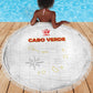 Cabo Verde Football Beach Blanket Go Tubaroes Azuis Go - White - African Pride