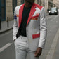 Custom Cape Verde Football Blazer Come On Tubaroes Azuis - White