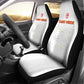 Cabo Verde Football Car Seat Cover Go Tubaroes Azuis Go - White - African Pride