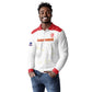 Custom Cabo Verde Football Long Sleeve Polo Shirt Go Tubaroes Azuis Go - White - African Pride