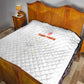 Cabo Verde Football Quilt Go Tubaroes Azuis Go - White - African Pride