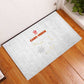 Cabo Verde Football Rubber Doormat Go Tubaroes Azuis Go - White - African Pride