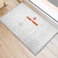 Cabo Verde Football Rubber Doormat Go Tubaroes Azuis Go - White - African Pride