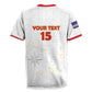 Custom Cabo Verde Football Rugby Jersey Go Tubaroes Azuis Go - White - African Pride