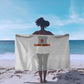 Cabo Verde Football Sarong Go Tubaroes Azuis Go - White - African Pride