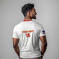 Custom Cabo Verde Football T shirt Go Tubaroes Azuis Go - White - African Pride