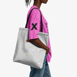Cape Verde Football Tote Bag Come On Tubaroes Azuis - White