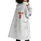 Custom Cabo Verde Football Wearable Blanket Hoodie Go Tubaroes Azuis Go - White - African Pride