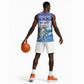 Afro Chirstmas Cabo Verde Football Personalized Basketball Jersey Allez Tubaroes Azuis - African Pride