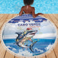 Afro Chirstmas Cabo Verde Football Beach Blanket Allez Tubaroes Azuis - African Pride