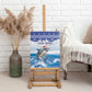 Afro Chirstmas Cabo Verde Football Canvas Wall Art Allez Tubaroes Azuis - African Pride