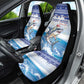 Afro Chirstmas Cabo Verde Football Car Seat Cover Allez Tubaroes Azuis - African Pride