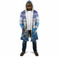 Personalized Cape Verde Football Christmas Cloak Feliz Natal Tubaroes Azuis