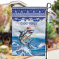 Afro Chirstmas Cabo Verde Football Garden Flag Allez Tubaroes Azuis - African Pride