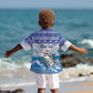 Afro Chirstmas Cabo Verde Football Personalized Kid Hawaiian Shirt Allez Tubaroes Azuis - African Pride