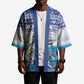 Personalized Cape Verde Football Christmas Kimono Feliz Natal Tubaroes Azuis