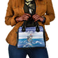 Afro Chirstmas Cabo Verde Football Shoulder Handbag Allez Tubaroes Azuis - African Pride