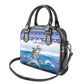 Afro Chirstmas Cabo Verde Football Shoulder Handbag Allez Tubaroes Azuis - African Pride