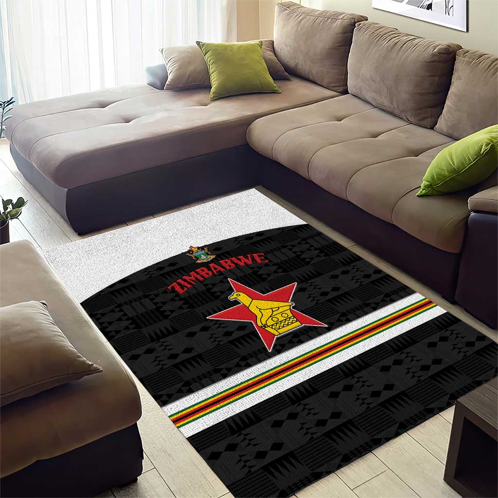 Hockey Zimbabwe Area Rug Hatirohwe - We don’t lose - African Pride