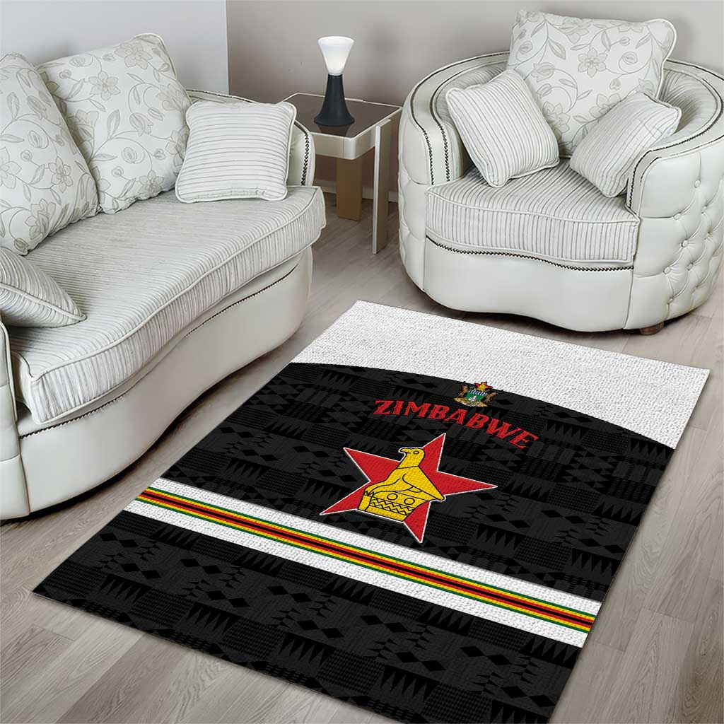 Hockey Zimbabwe Area Rug Hatirohwe - We don’t lose - African Pride