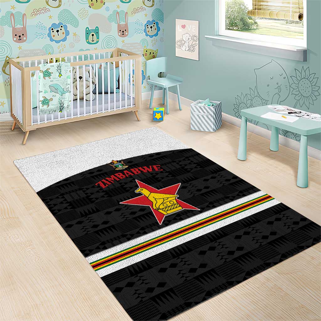 Hockey Zimbabwe Area Rug Hatirohwe - We don’t lose - African Pride