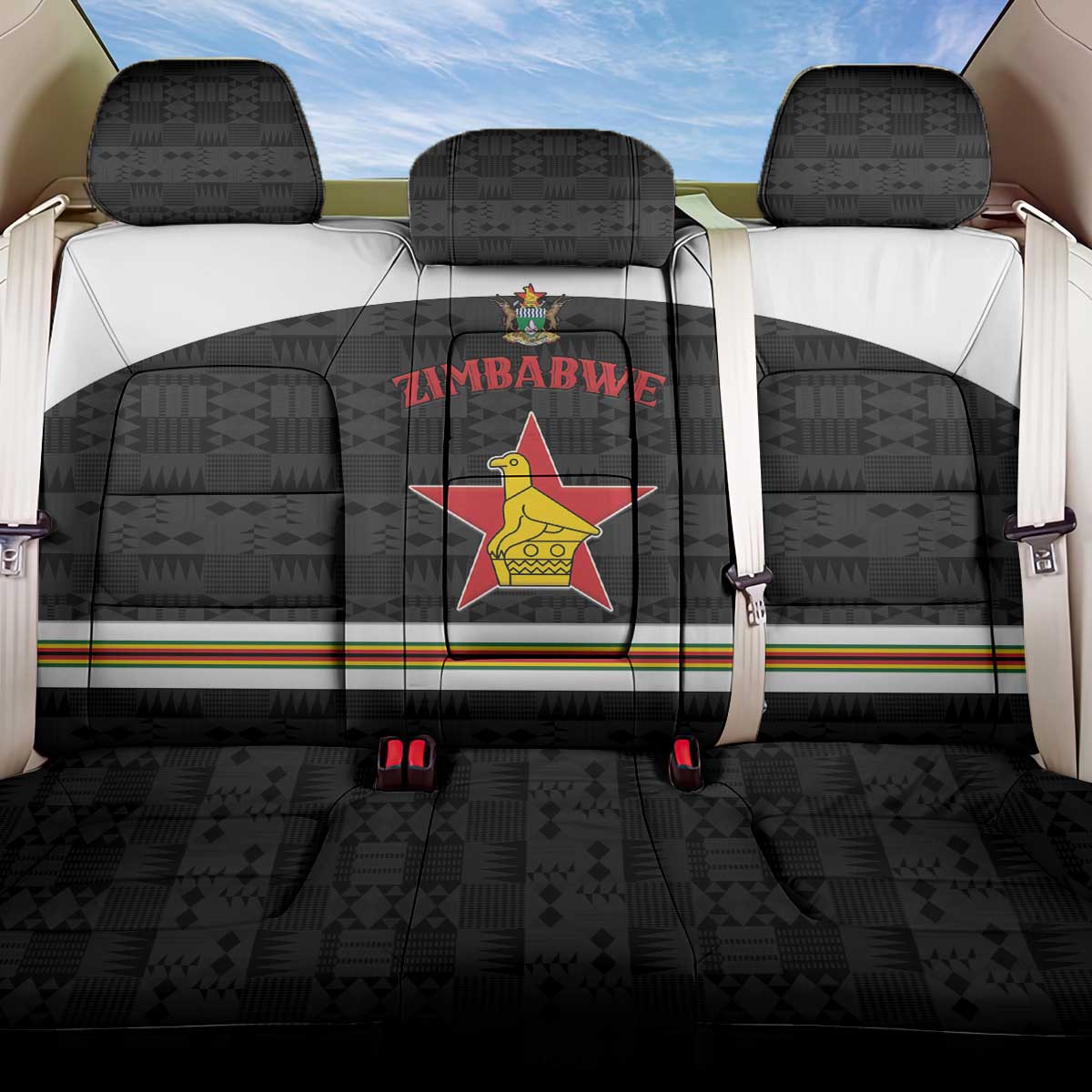 Hockey Zimbabwe Back Car Seat Cover Hatirohwe - We don’t lose - African Pride
