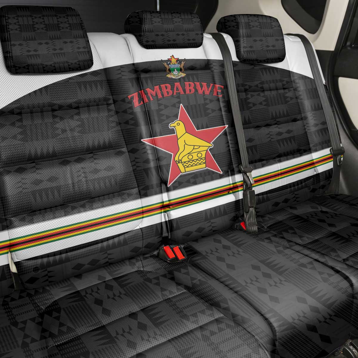 Hockey Zimbabwe Back Car Seat Cover Hatirohwe - We don’t lose - African Pride