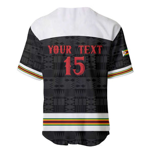 Custom Hockey Zimbabwe Baseball Jersey Hatirohwe - We don’t lose - African Pride