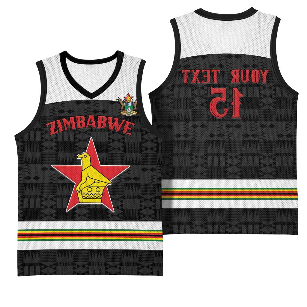Custom Hockey Zimbabwe Basketball Jersey Hatirohwe - We don’t lose - African Pride