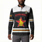 Custom Hockey Zimbabwe Button Sweatshirt Go Champions