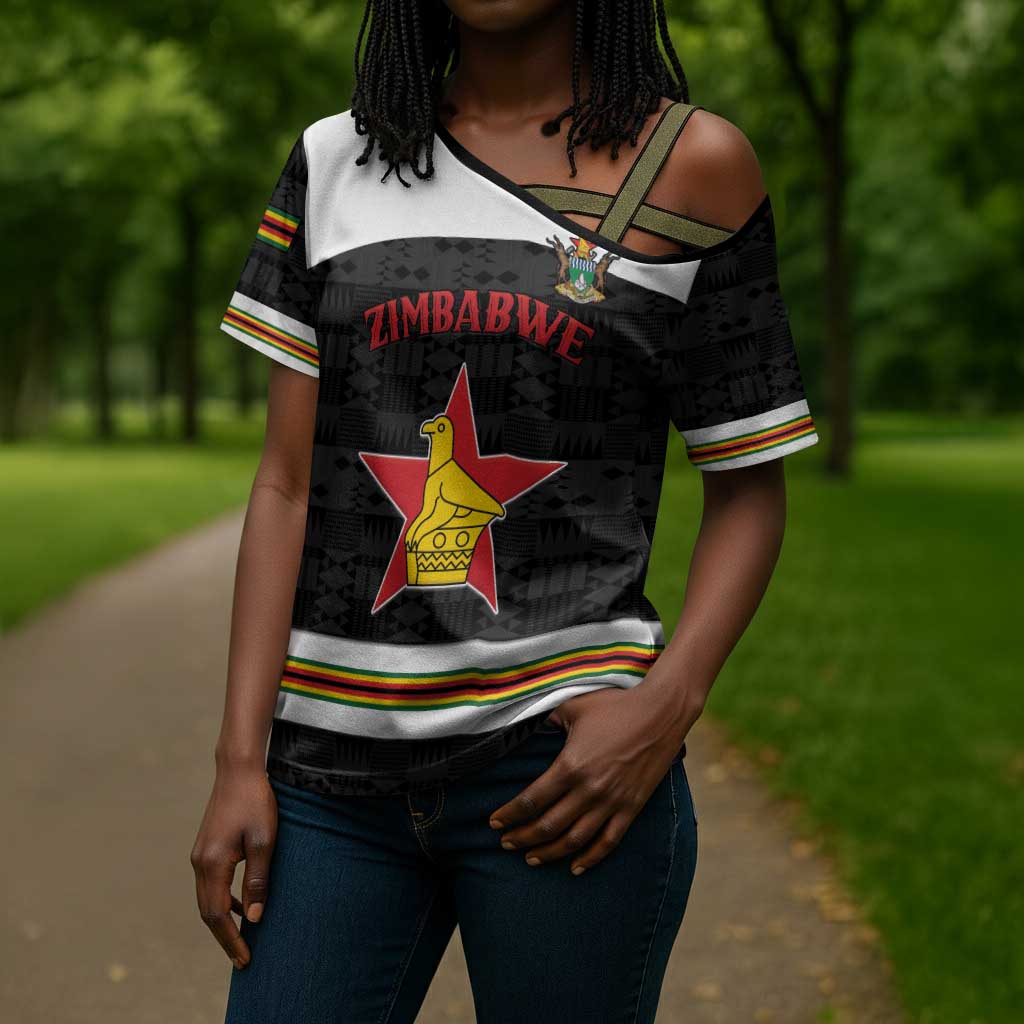 Custom Hockey Zimbabwe Cross Shoulder Shirt Go Champions