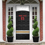 Custom Hockey Zimbabwe Door Cover Go Champions