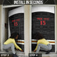 Custom Hockey Zimbabwe Door Cover Go Champions