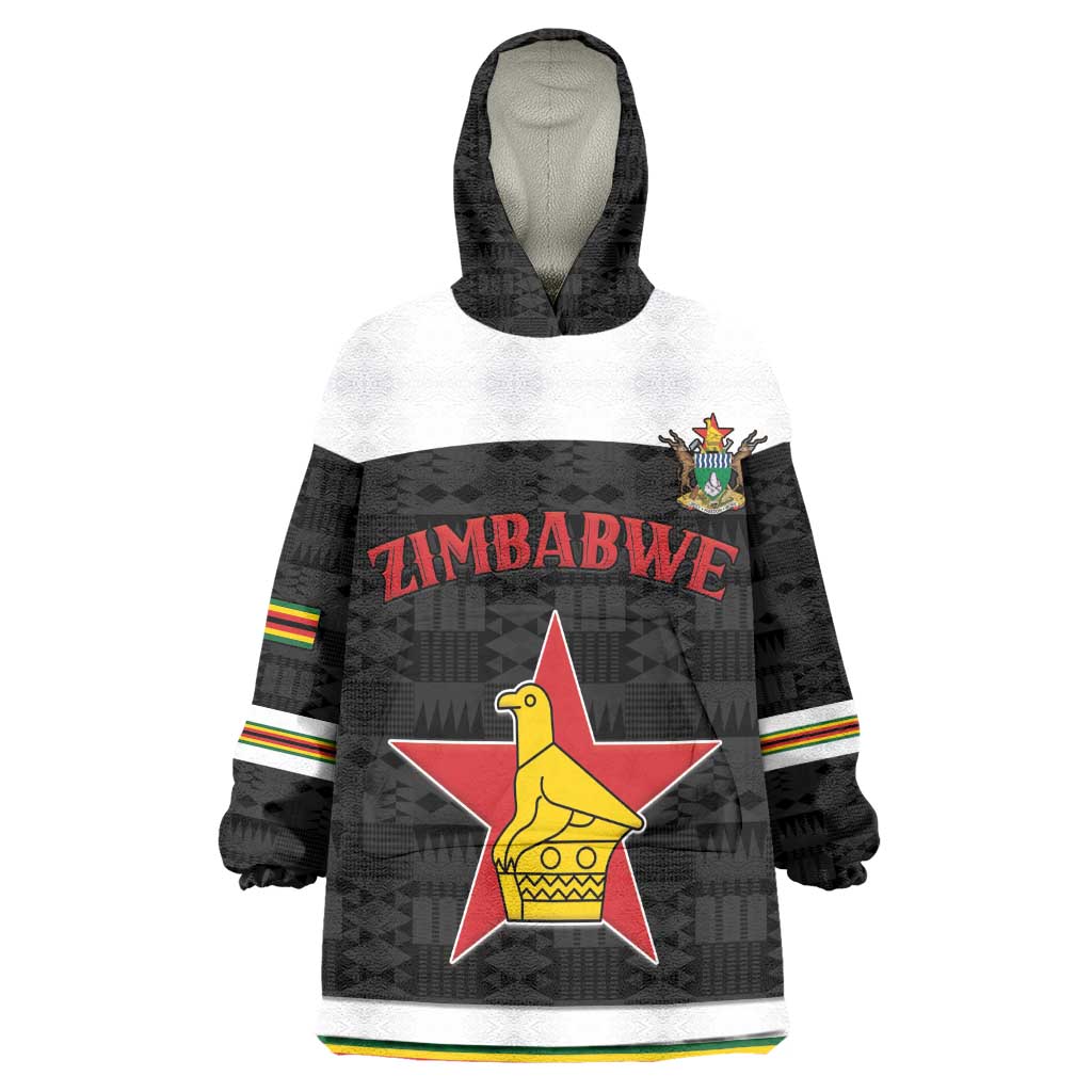 Custom Hockey Zimbabwe Kid Wearable Blanket Hoodie Hatirohwe - We don’t lose - African Pride