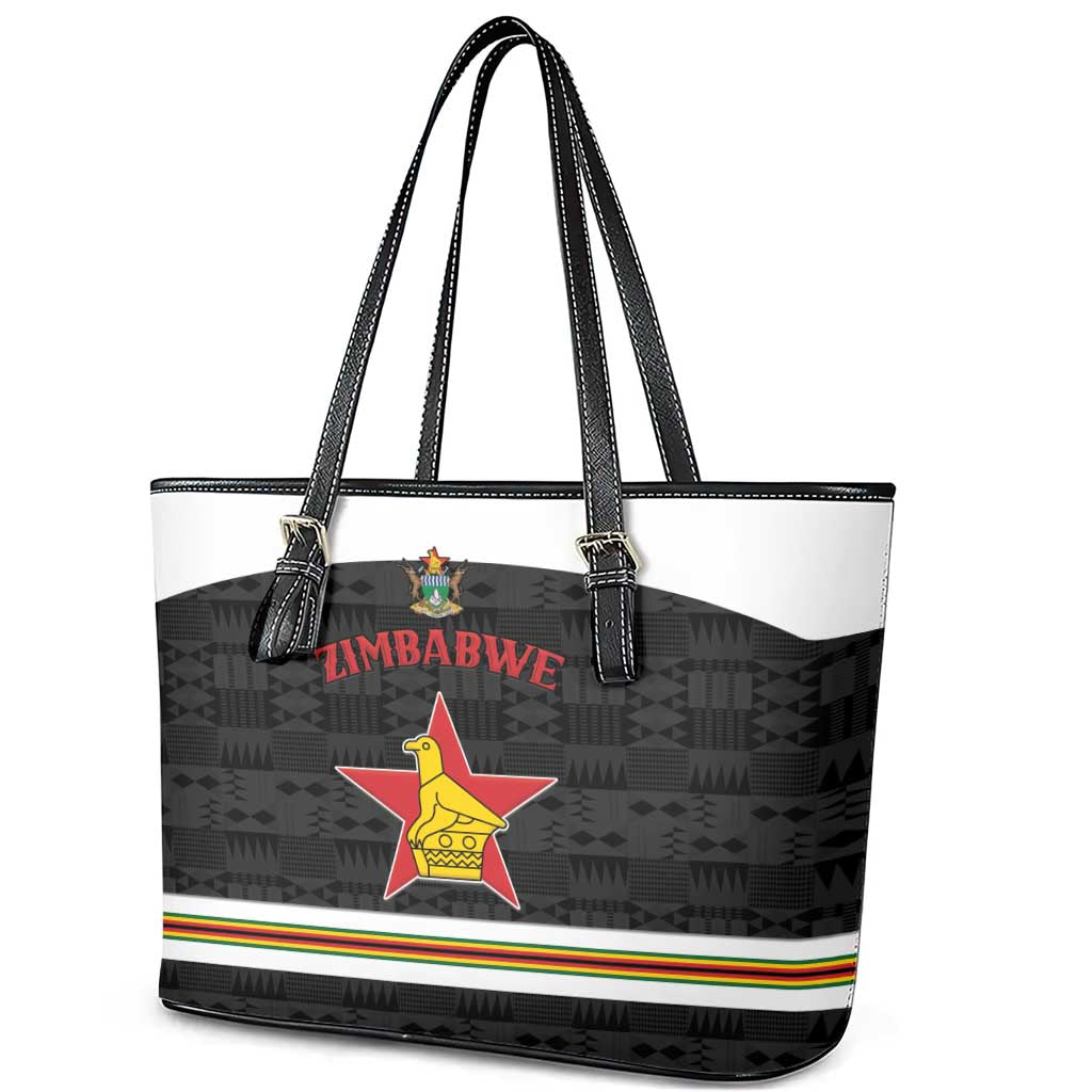 Hockey Zimbabwe Leather Tote Bag Hatirohwe - We don’t lose - African Pride