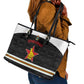 Hockey Zimbabwe Leather Tote Bag Hatirohwe - We don’t lose - African Pride