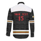 Custom Hockey Zimbabwe Long Sleeve Button Shirt Hatirohwe - We don’t lose - African Pride